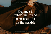 Mage - Modern Sharp Serif, a Serif Font by Pandeka Studio (Thumbnail 8 of 12)