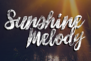 Sunshine Melody (BrushScript), a Script Font by CCONCEPTLAB (Thumbnail 1 of 3)
