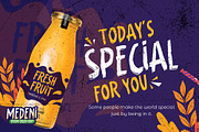 MEDENI - Spooky Brush Font, a Font by Gassstype (Thumbnail 2 of 8)