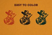 Authentically Western Illustrations, an Illustration by elliazidi.designs (Thumbnail 3 of 5)