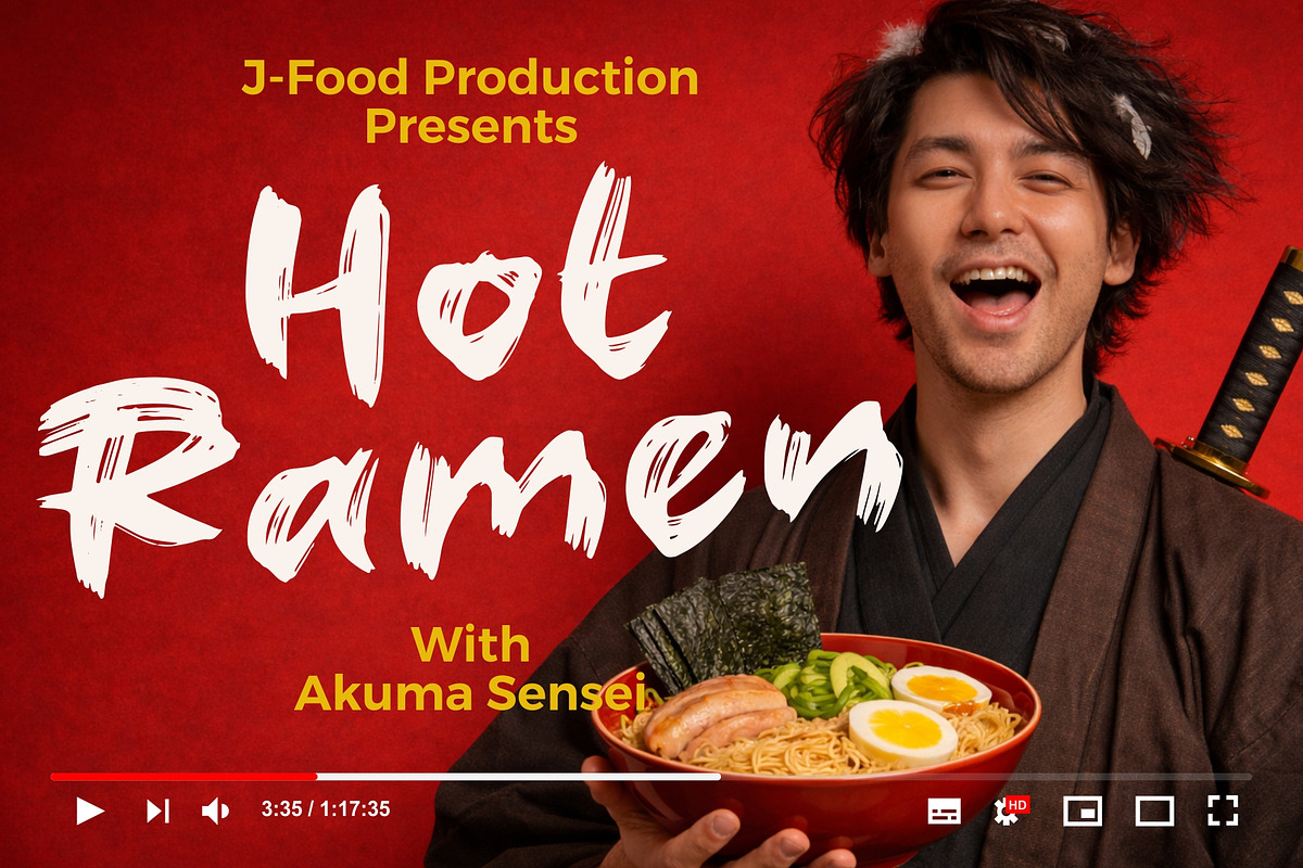 LUCKY RAMEN - Dry Brush Font, a Font by VASTARD STUDIO (Photo 7 of 9)