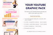 Youtube Branding Templates Pack, a Social Media Template by My Social Boutique (Thumbnail 3 of 9)