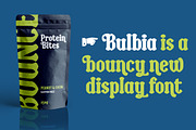 Bulbia, a Serif Font by Typogama (Thumbnail 2 of 14)