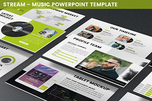 Stream - Music Powerpoint Template