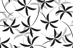 Bamboo seamless patterns