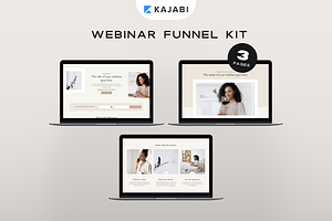 Kajabi Template Webinar Bundle