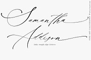 La Bohemia // Fine Art Calligraphy, a Script Font by PeachCreme (Thumbnail 6 of 12)