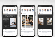 Yoga Instagram Post Templates, a Social Media Template by VeliusCreativeStudio (Thumbnail 8 of 9)