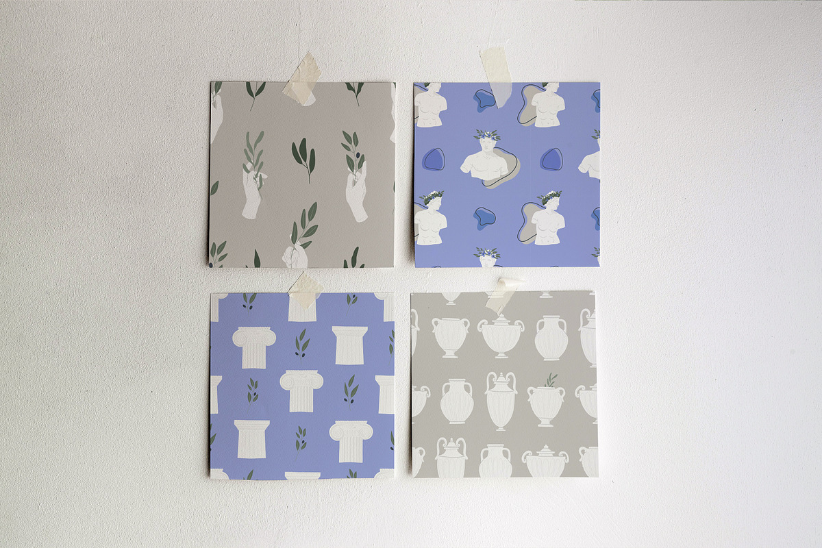 Antique. Abstract floral set, an Object Graphic by MaNechaeva (Photo 6 of 10)