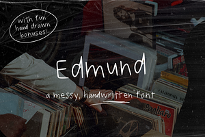 Edmund - A Handwritten Font