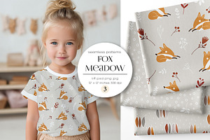 Seamless Pattern Collection, a Pattern Graphic by PROTEA Watercolor Studio