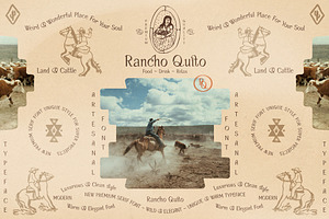 Rancho Quito Elegant Serif Font