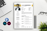 Resume / CV Template, a Resume Template by Abdul Studio (Thumbnail 1 of 5)