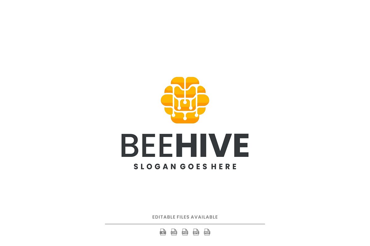 Gradient Modern Beehive Logo Design, a Branding & Logo Template by Artnivora.Std (Photo 1 of 3)