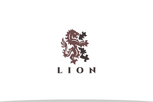 Heraldry Lion Logo