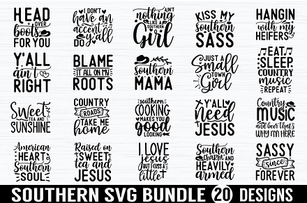 Southern SVG Bundle