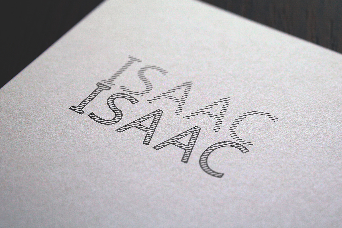 INTROPMENT - pair of striped font, a Sans Serif Font by CHIMERA (Photo 7 of 11)
