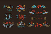 Big  Vintage Christmas set., an Object Graphic by KundolaArt (Thumbnail 3 of 6)