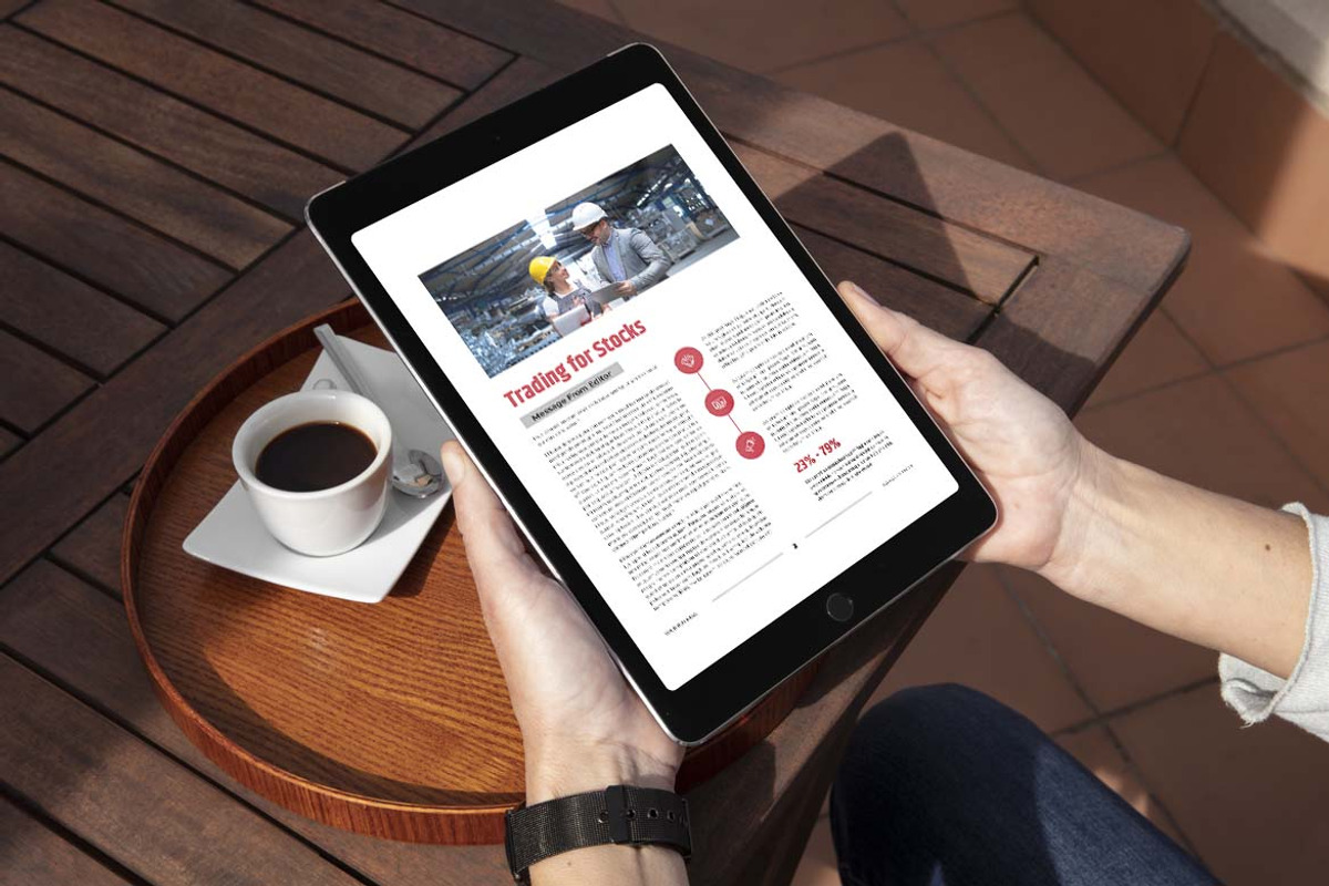 Red White Business Ebook Template, a Brochure Template by UICreative (Photo 4 of 4)