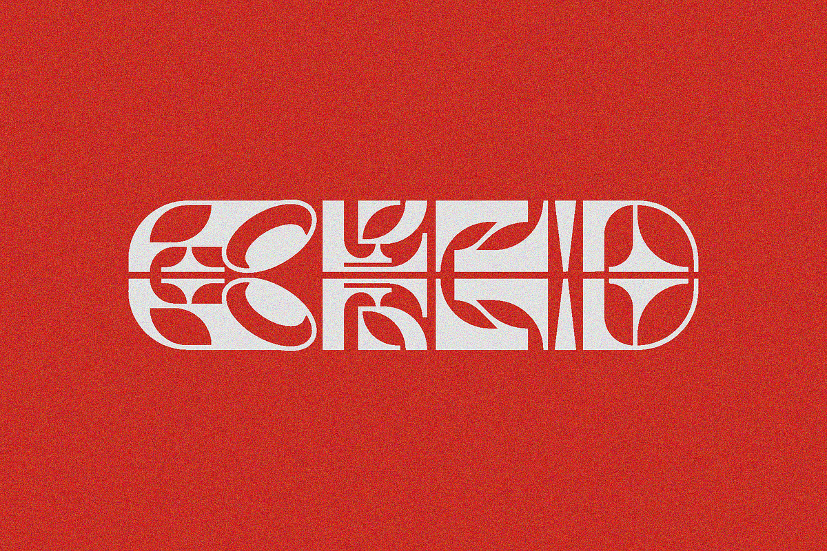 Rolyzim Experimental Alien Font, a Symbol Font by Erifqizefont (Photo 1 of 10)