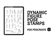 Dynamic Figure Pose Brush Stamps, a Brush Add-On by An Inkling Of Curry (Thumbnail 1 of 4)