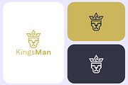 Kings Man Logo Template, a Branding & Logo Template by Graplick (Thumbnail 2 of 3)