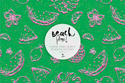 Chevron Stripped Tropical Patterns, a Pattern Graphic by KaramfilaS (Thumbnail 14 of 15)