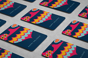 Christmas Card design template, an Object Graphic by Do2design (Thumbnail 3 of 4)