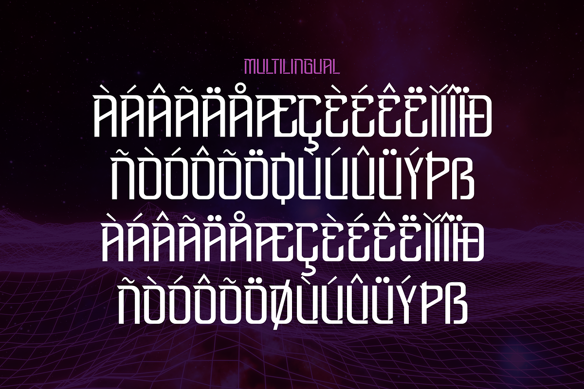 Adgeon Futuristic Display Font, a Sans Serif Font by Storytype Studio (Photo 14 of 15)