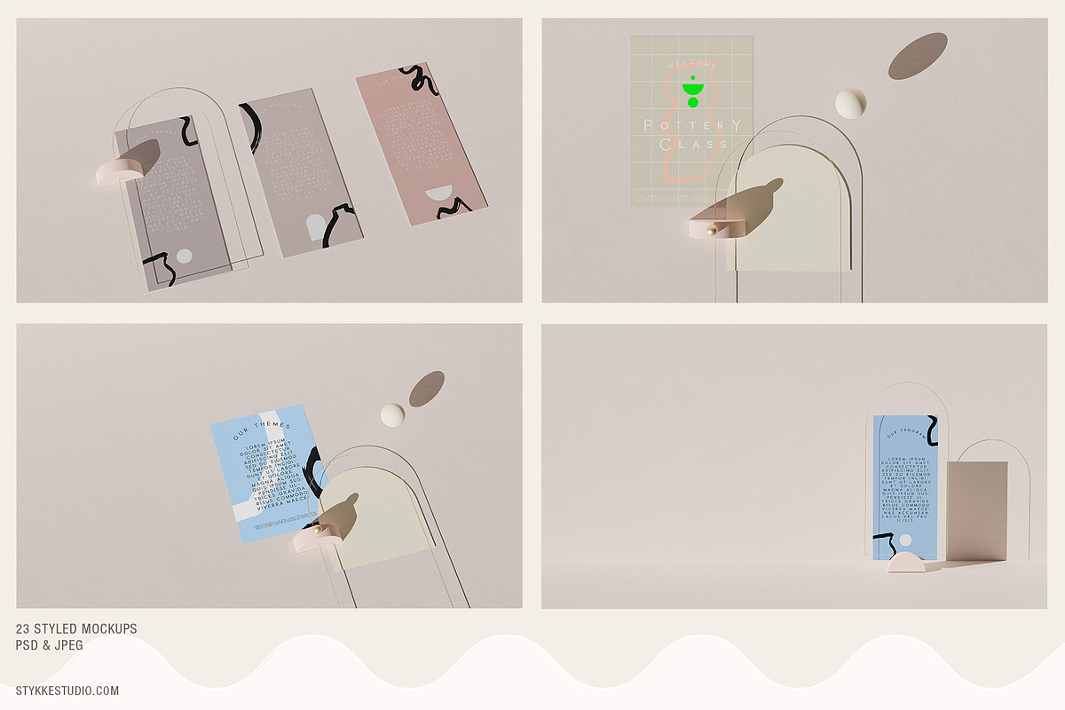 CLOUDY - Contemporary Modern Mockup, a Product Mockup by Stykke Studio (Photo 16 of 17)