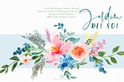 Jardin Del Sol - Watercolor Floral S, an Illustration by SmallHouseBigPony (Thumbnail 10 of 13)