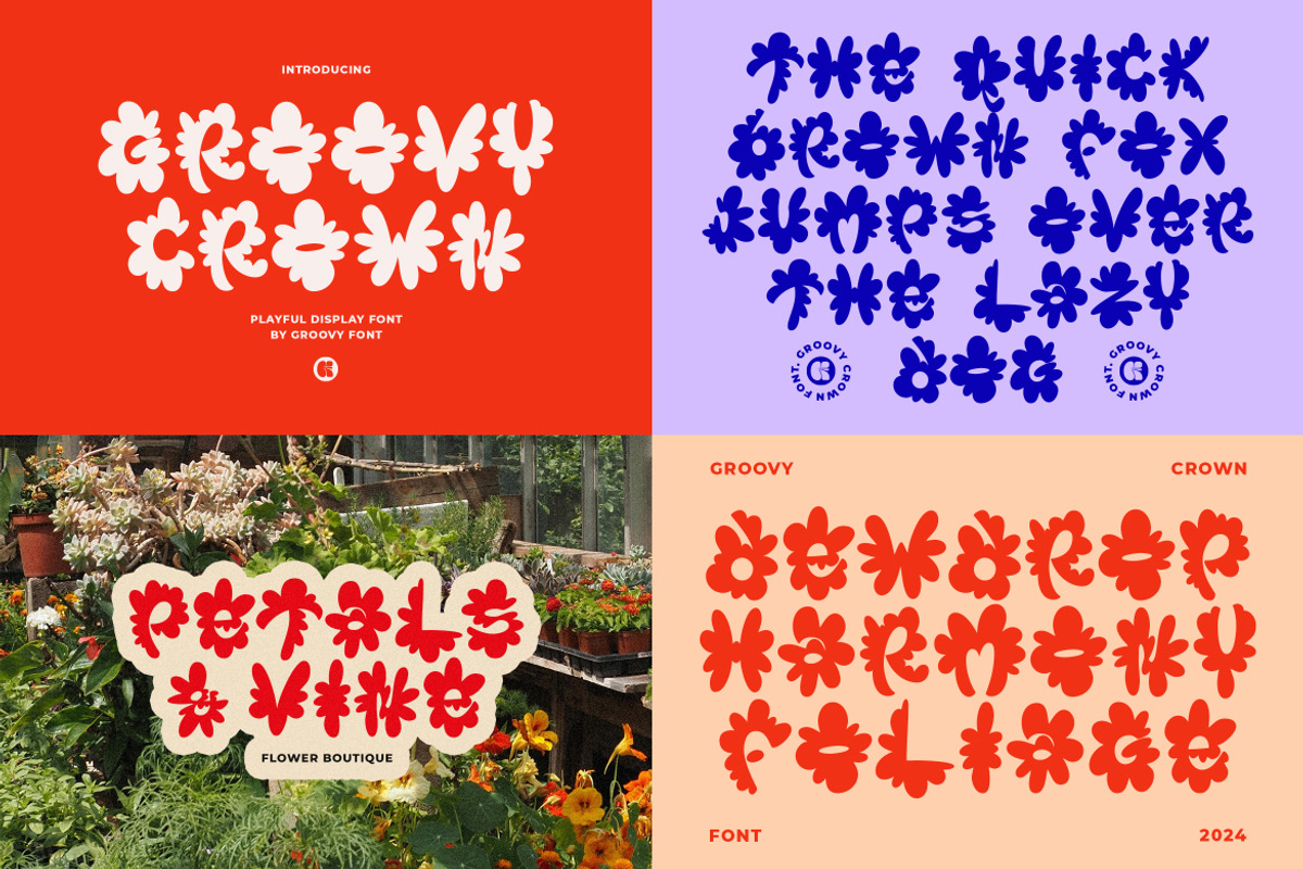 SALE! GROOVY RETRO - Font Bundle, a Sans Serif Font by GroovyFontCo (Photo 8 of 16)