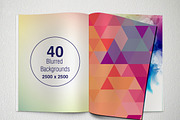 40 Blurred and Pattern Backgrounds, a Pattern Graphic by Theme Trunk (Thumbnail 2 of 5)
