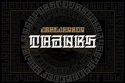 SÁDICO, a Blackletter Font by jakejarkor (Thumbnail 5 of 5)
