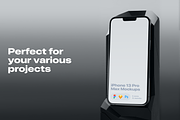 8 Custom mockups, an iPhone Mockup by 360 Mockups (Thumbnail 3 of 7)