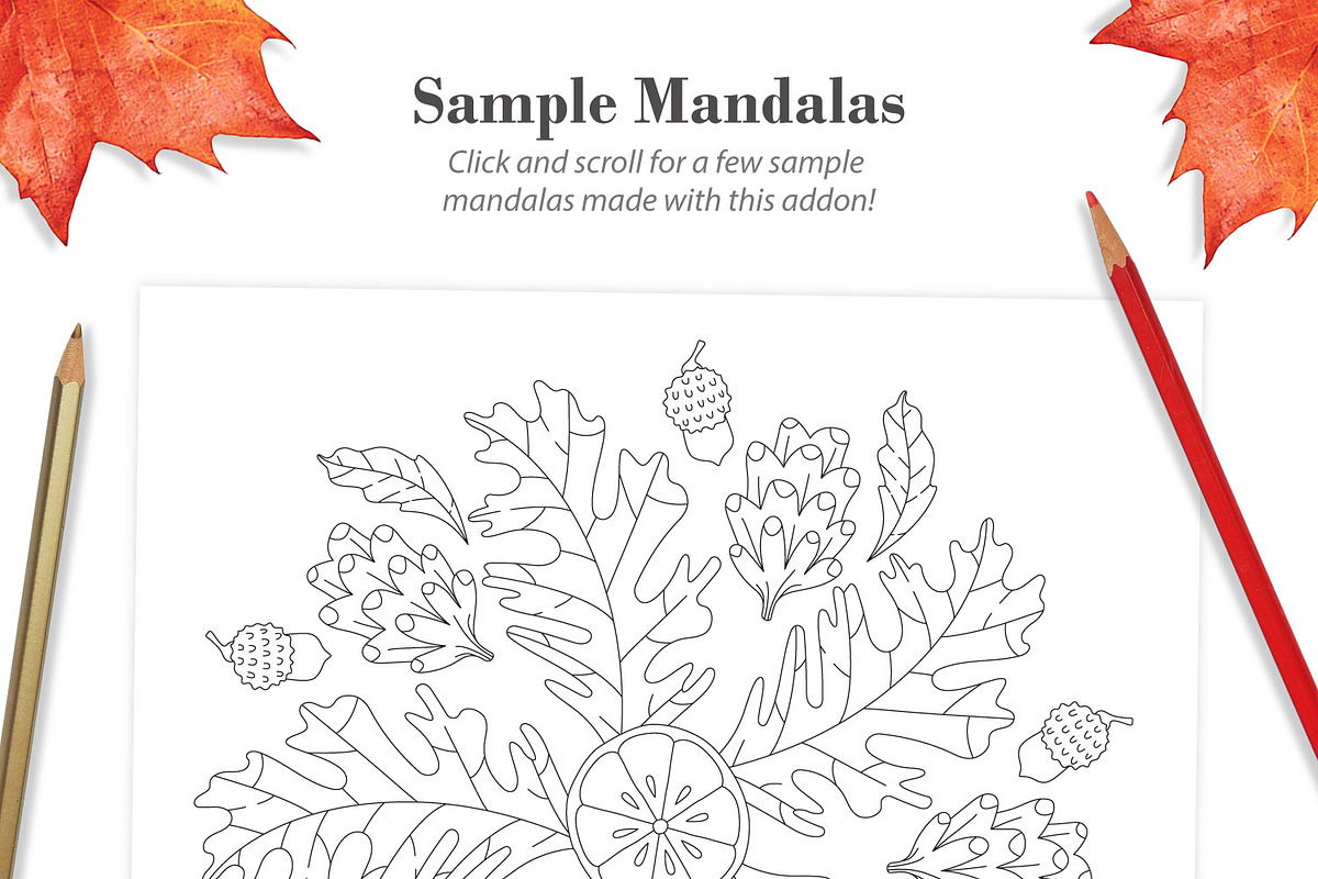 Autumn Harvest Mandala Creator preview 7