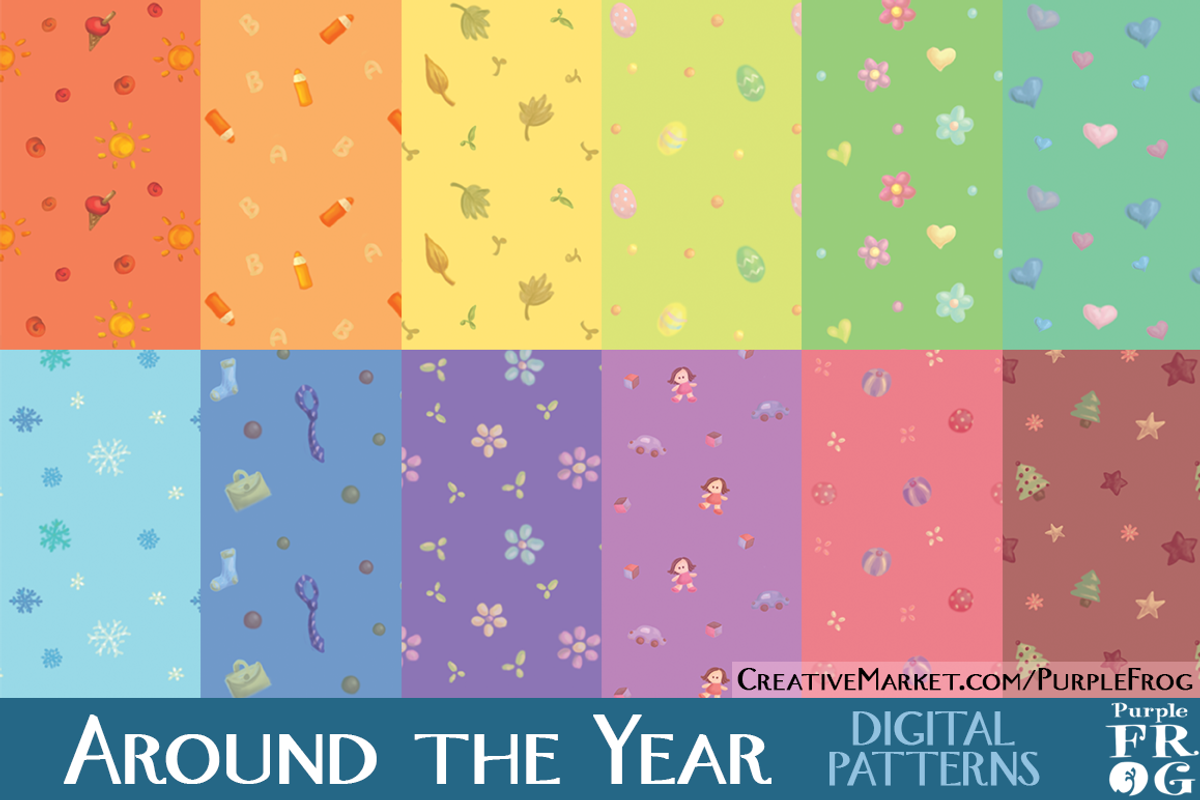 AROUND THE YEAR - Digital Patterns