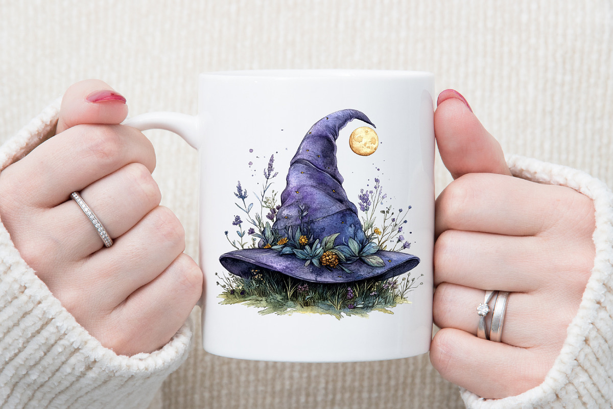 Witchcraft Magic Halloween Clipart, an Illustration by Sublimation Artist (Photo 5 of 6)