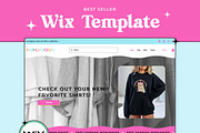 Poplicious Wix Template, a Wix Template by Girl Boss From Home (Thumbnail 1 of 6)
