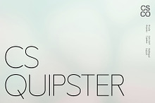 CS Quipster – Thin Geometric Sans
