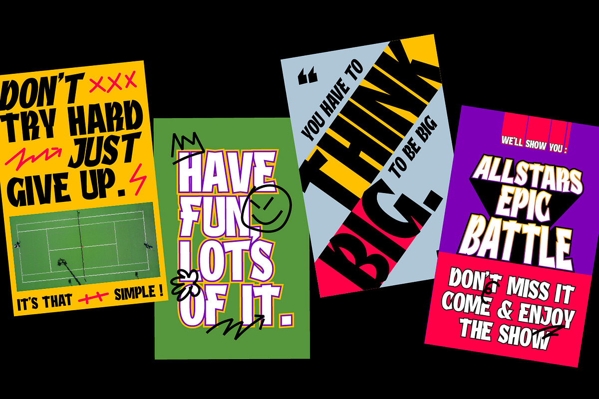 AO Orbito - Sporty Bold Font, a Sans Serif Font by OwunStudio (Photo 5 of 15)