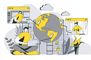 Business Outline Illustrations, a Templates & Theme by alexdndz (Thumbnail 42 of 52)