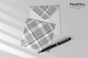 #115 Plaid Pattern in Light Grey, a Pattern Graphic by Plaid4You (Thumbnail 5 of 8)