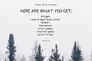 Stocking Suffer Calligraphy Font, a Script Font by n.A Studio (Thumbnail 7 of 9)