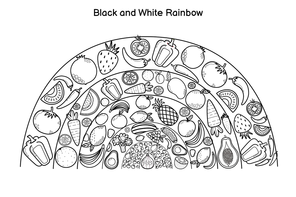 Fruits and Vegetables Clipart Bundle, an Object Graphic by Gulnara Sabirova (Photo 21 of 35)