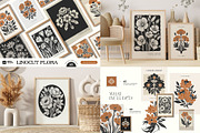 Linocut Poster Bundle | 11 in 01, an Object Graphic by KetteCreate (Thumbnail 2 of 12)