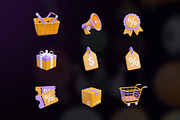 E-Commerce 3D Icon, an Object Graphic by Artnivora.Std (Thumbnail 4 of 4)