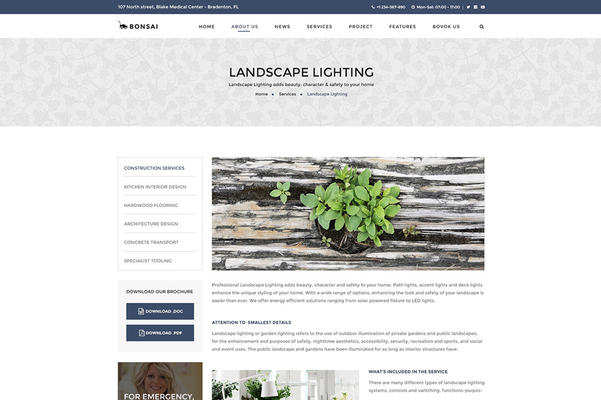 Bonsai - WP Landscapers & Gardeners, a WordPress Template by Knighthemes (Photo 11 of 16)