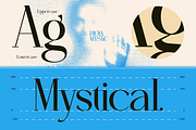 Riola Mystic - Elegant Display Font, a Sans Serif Font by Artisan Themes (Thumbnail 8 of 11)