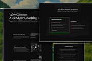 AscendgerPro Leadership Landing Page, a Landing Page Template by hueMubin (Thumbnail 2 of 5)